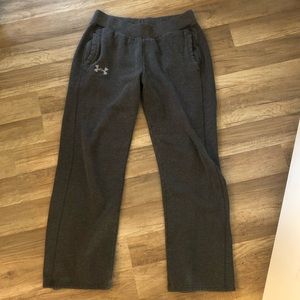 UA Charged Cotton Storm Coldgear Sweatpants- size large